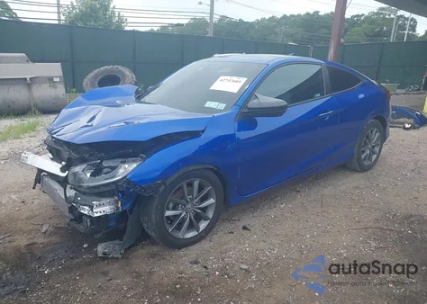 2019 Honda Civic Ex z USA, uszkodzony, nr VIN 2HGFC3B37KH356701